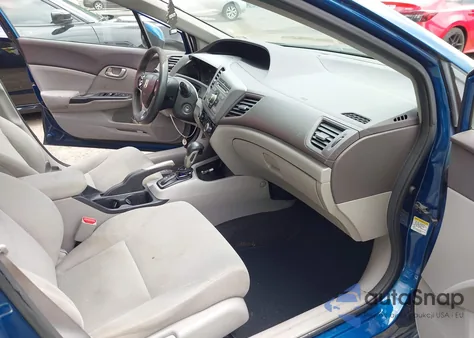 2012 Honda Civic Lx z USA, uszkodzony, nr VIN 19XFB2F50CE323737